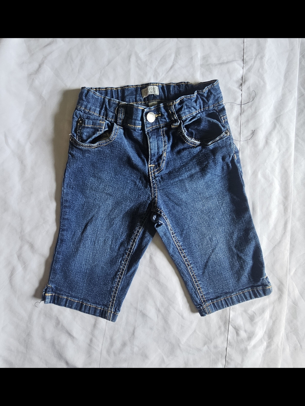 The Children's Place Dark Blue Denim Shorts